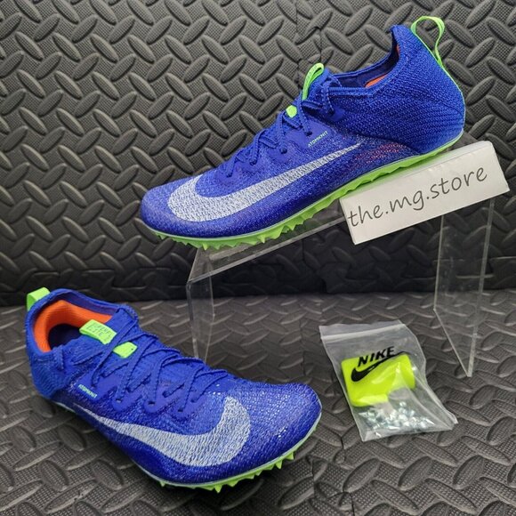 Nike Zoom Superfly Elite 2 Racer Blue  Track Spike Mens 8.5 |Wmns 10 CD4382-400 - Picture 1 of 7